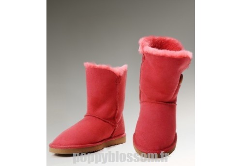 Belle Bouton Ugg-104 Bailey bottes rouges